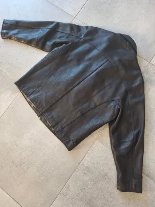 Chaqueta Cuero Piel Premium Aviador Biker Motera