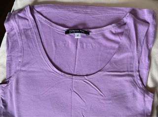 Top senza maniche Patrizia Pepe viola