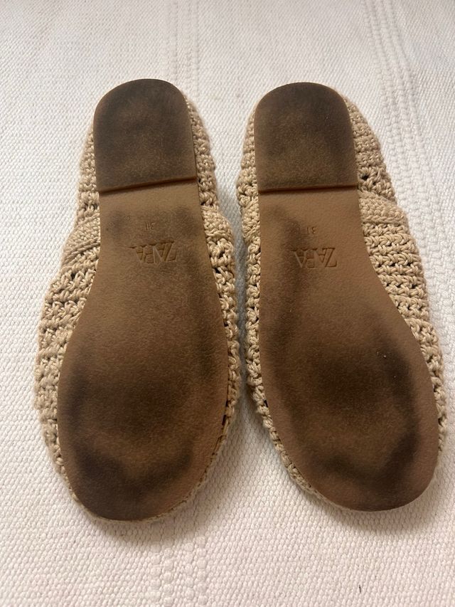 Bailarinas crochet T.31 buen estado!