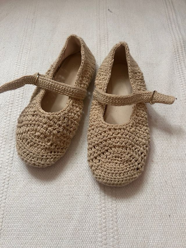 Bailarinas crochet T.31 buen estado!