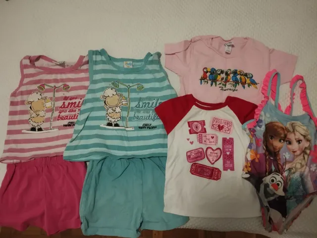 Lote Ropa Verano Niña 2 años