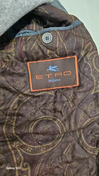 Giubbotto Etro Vintage Grigio