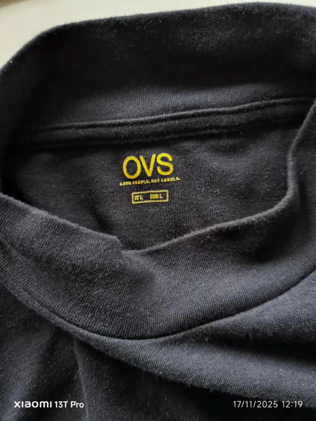 Camiseta OVS manga larga talla L