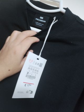 Camiseta Pull&Bear manga larga doble