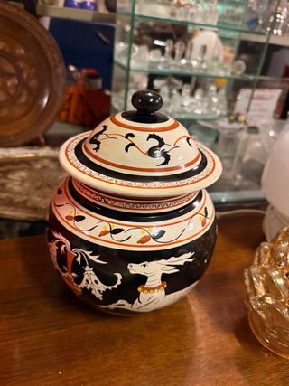 Vaso decorativo in ceramica