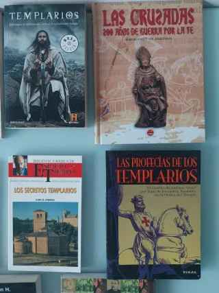 Libros de Templarios (diferentes precios y estados