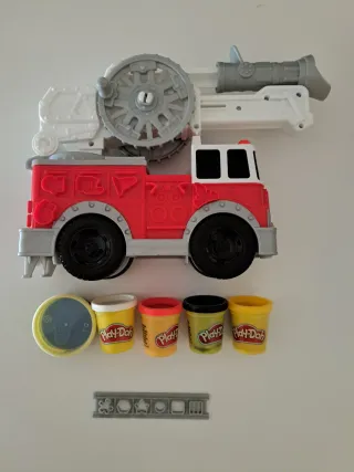 Lote 3 Play-Doh:Camión Bomberos, Dentista y Pasta