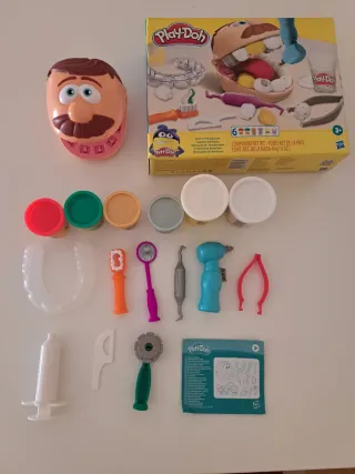 Lote 3 Play-Doh:Camión Bomberos, Dentista y Pasta