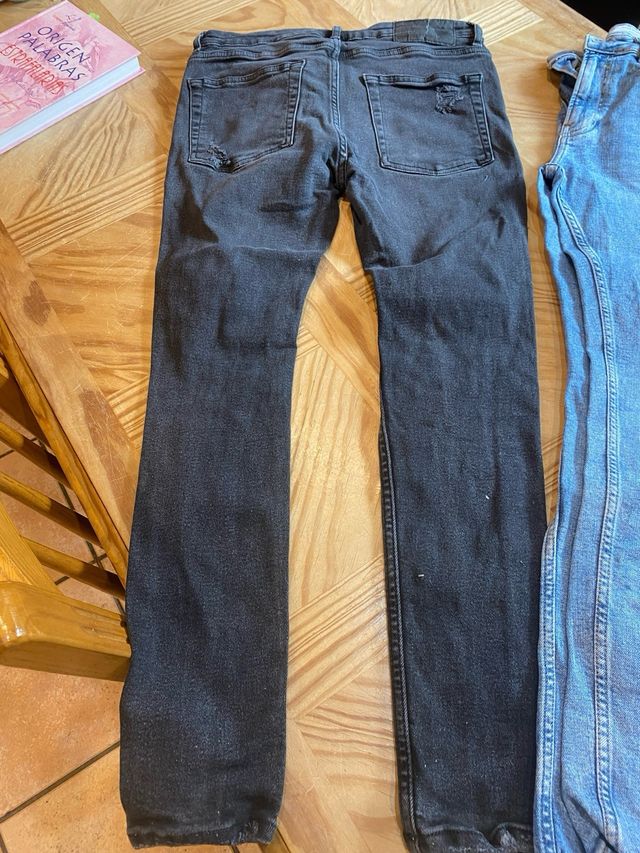 2 Vaqueros Rotos Talla 40, como nuevos