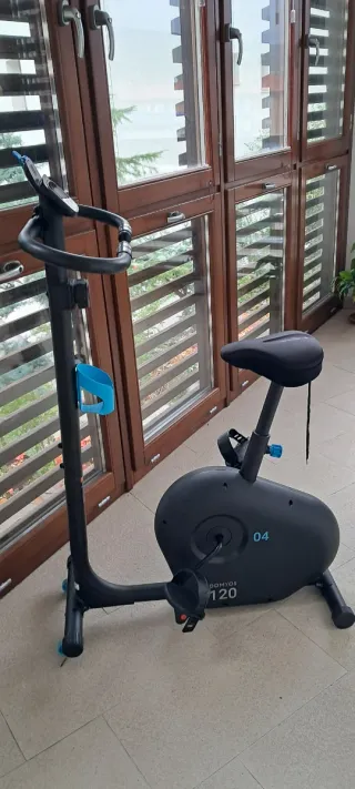Cyclette DOMYOS 120 più copri sellino comodo