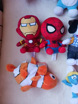 Lote Peluches Personajes Películas/Dibujos