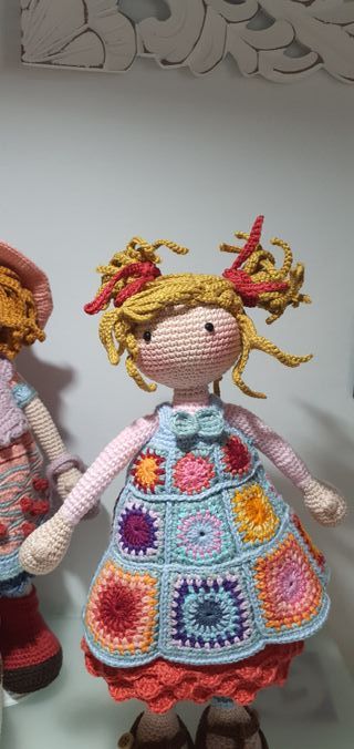 Muñeca de Crochet Hecha a Mano