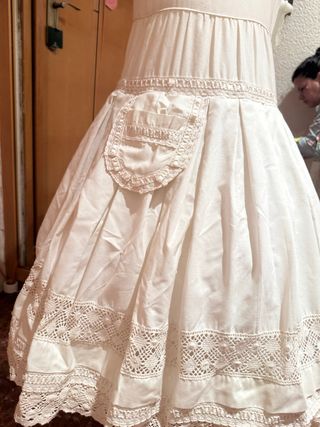 fallera Cancán enagua Nial niña 65cm