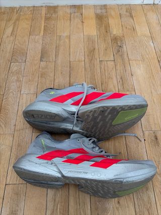 Adidas Adizero Adios Pro 4 Gris Rojo