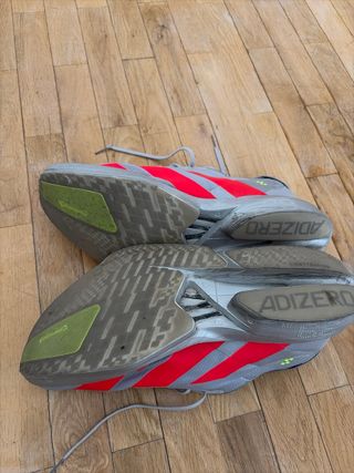 Adidas Adizero Adios Pro 4 Gris Rojo