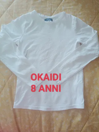 Maglietta Okaidi 8 anni