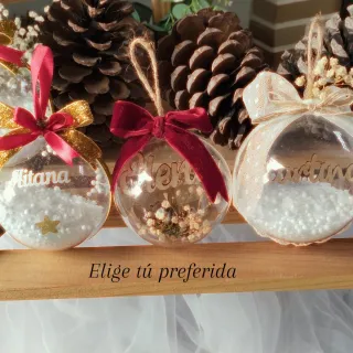 Bolas de Navidad Personalizadas