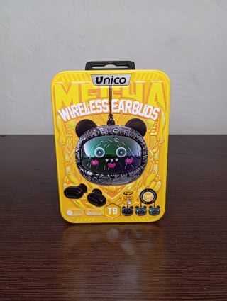 Auriculares Pantera Negra con Cara Deslizante