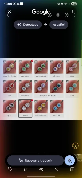 Aretes Plata y Moisanita Certificado