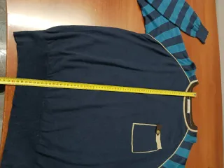 Jersey Adolfo Domínguez Algodón Azul