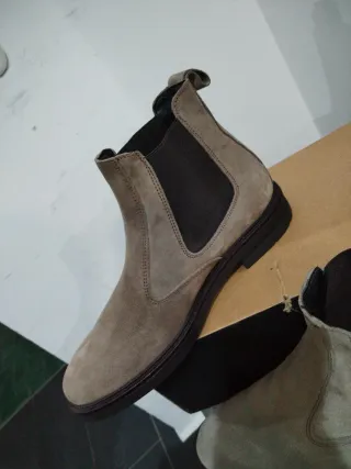 Stivaletti Made in Italia N.40 Beige/Marrone