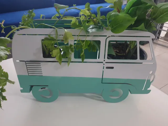 Revistero Furgoneta WW de metal