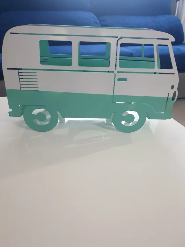 Revistero Furgoneta WW de metal