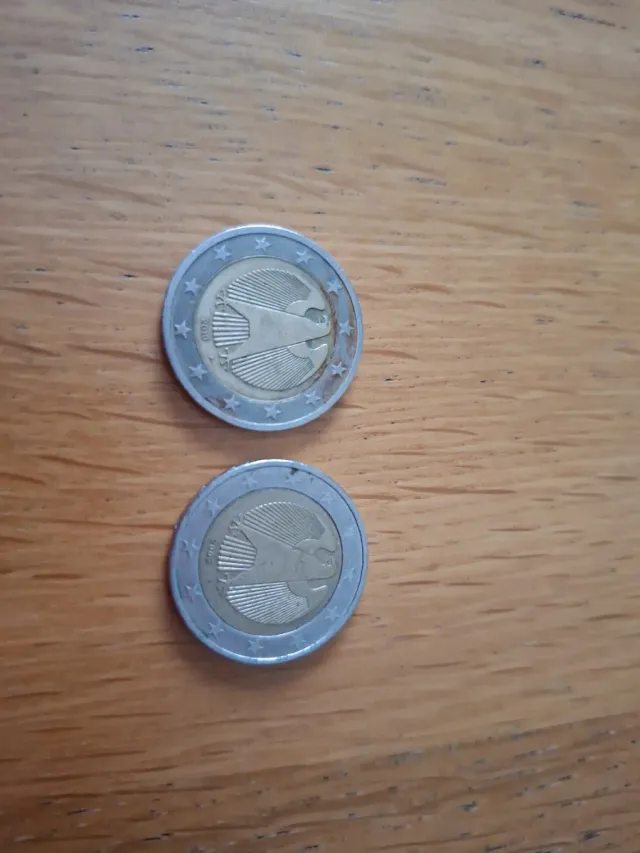 2 Monedas de Euro (Alemania)