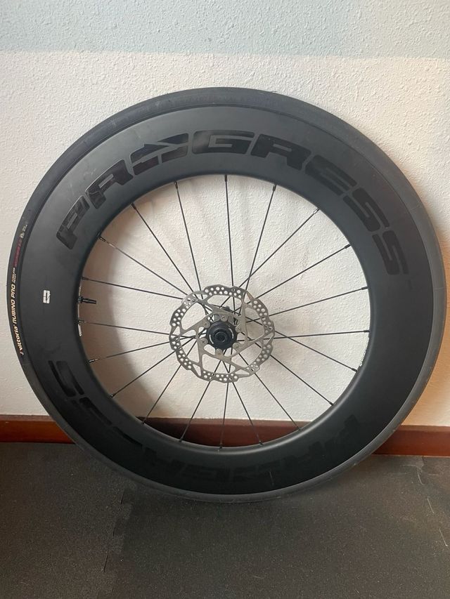 PackRuedas Progress Carbono lenticular y perfil 88