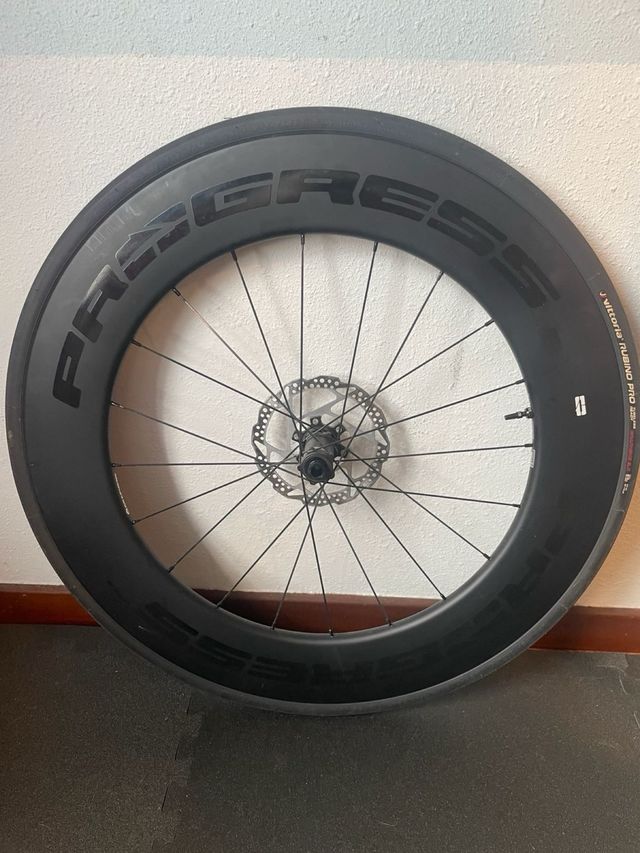 PackRuedas Progress Carbono lenticular y perfil 88