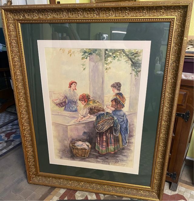 Acuarela sobre papel 54x78 cm