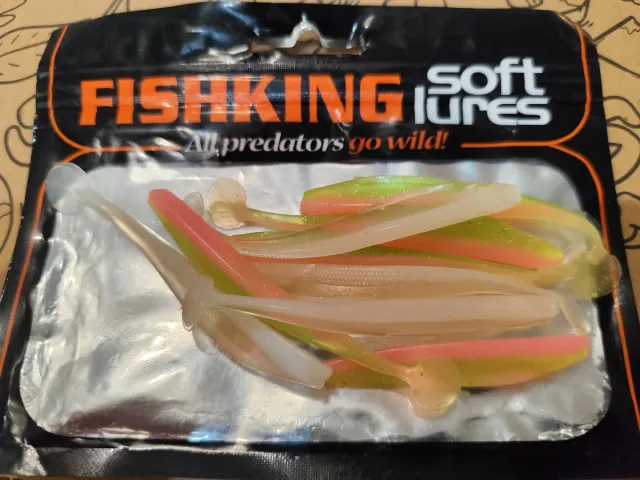 Lote Peces Vinilo Soft Lures Fishking