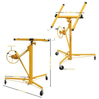 Elevador paneles yeso hasta 4,87m