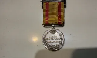 Medalla Militar Alfonso XII,en plata