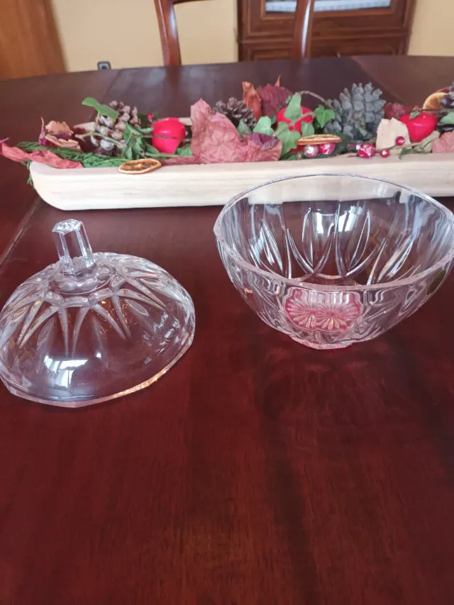 Bombones de cristal tallado