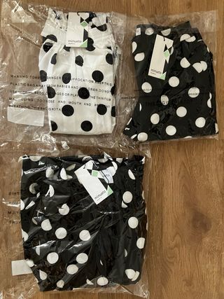 Conjunto Minueto: Chaqueta y Top Lunares