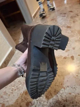 Botines mujer marrones