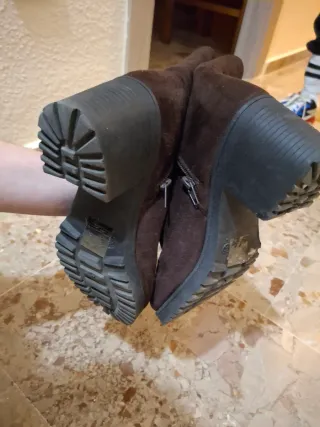 Botines mujer marrones