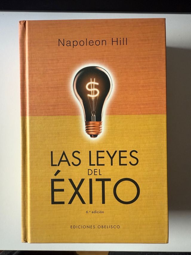 Libro las leyes del éxito Napoleón Hill