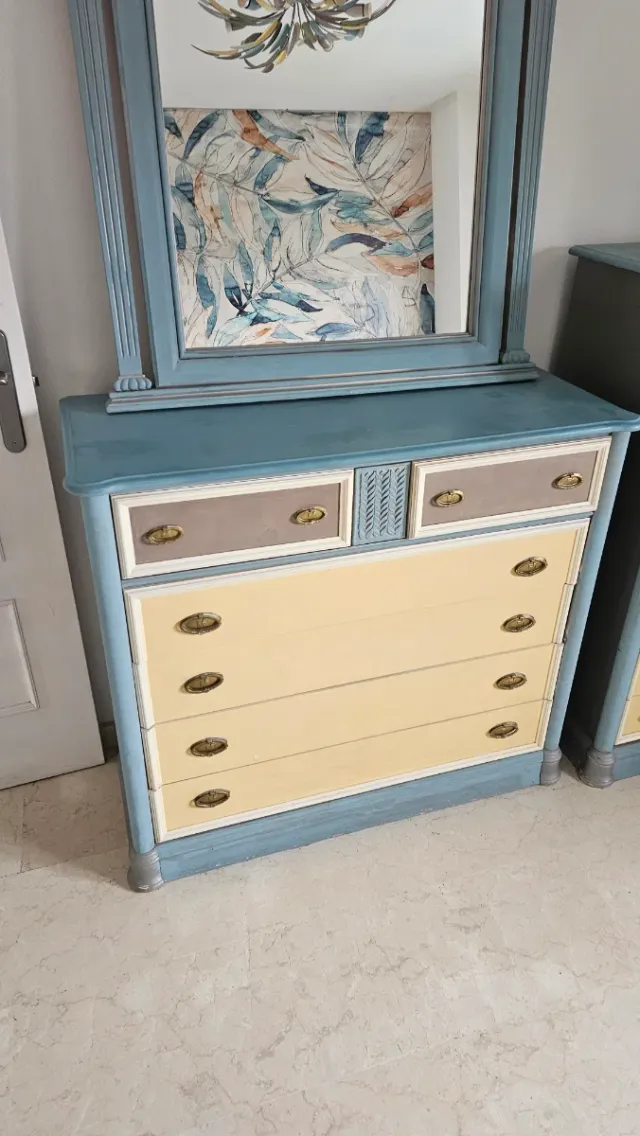 Conjunto muebles que se ven en las fotos.