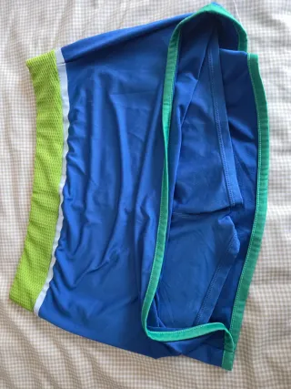 Falda Padel Mujer Azul y Verde