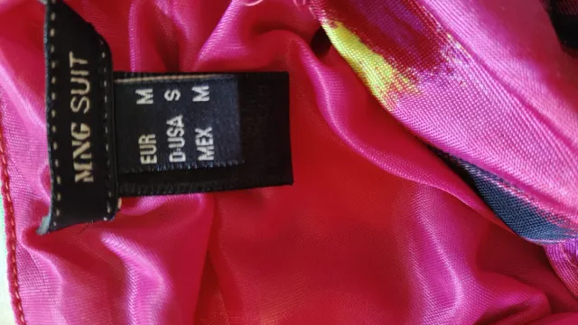 Vestido largo estampado multicolor