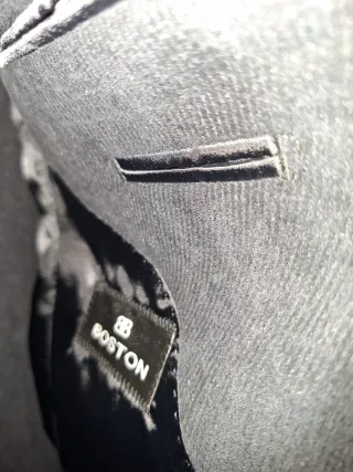 Traje de caballero negro