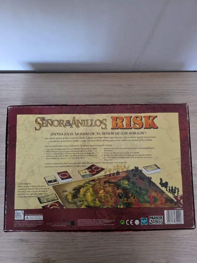 Risk El Señor De Los Anillos Juego Mesa