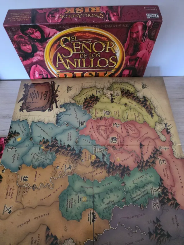 Risk El Señor De Los Anillos Juego Mesa