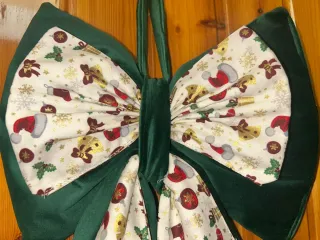 Fiocco Sartoriale Natale Verde Velluto