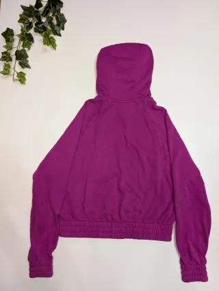 Felpa Nike Air Viola Zip Cappuccio Donna