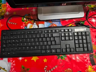 Monitor HP Negro y Plateado