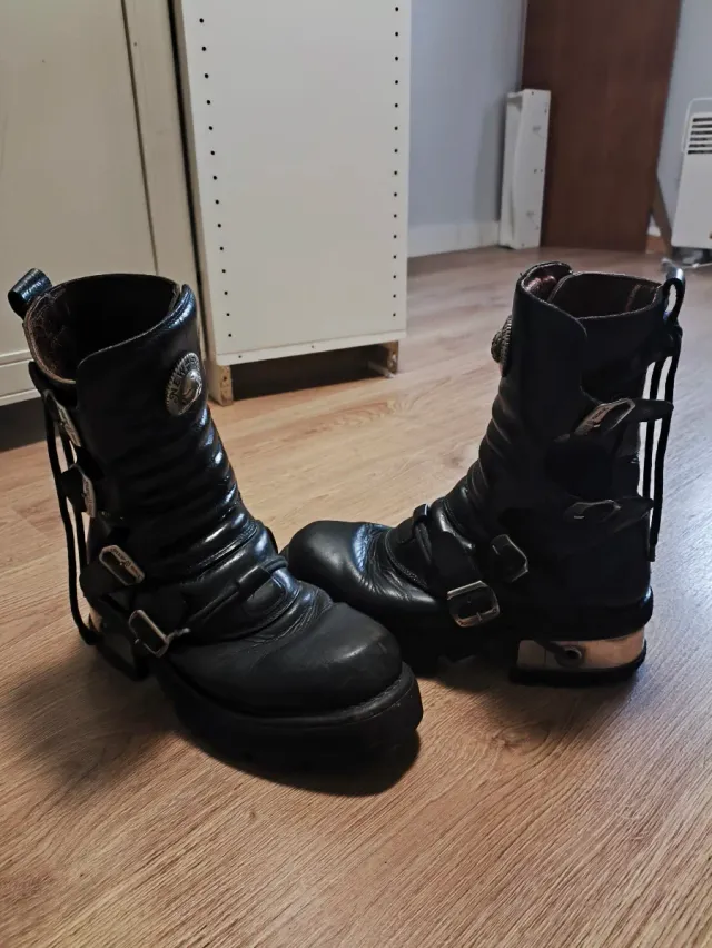 Botas New Rock Negras