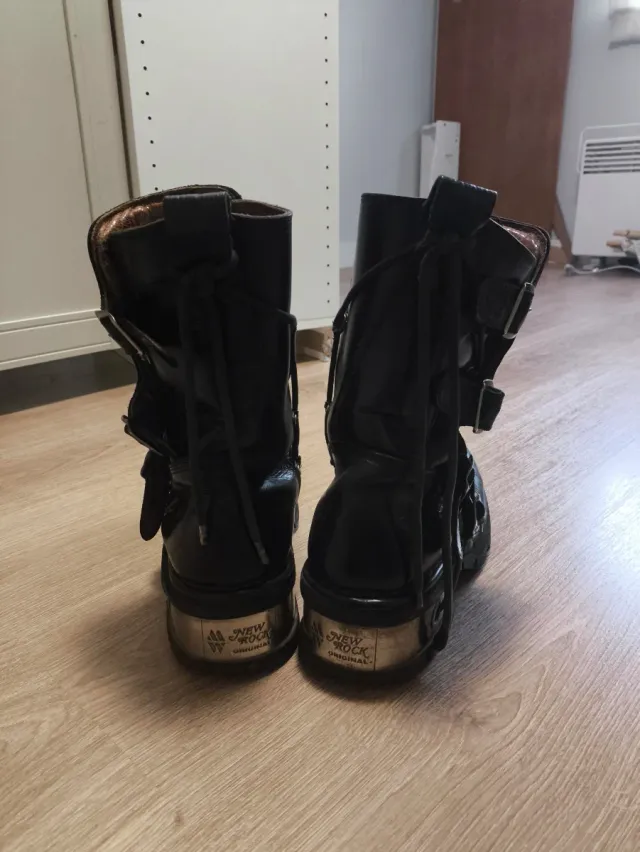 Botas New Rock Negras